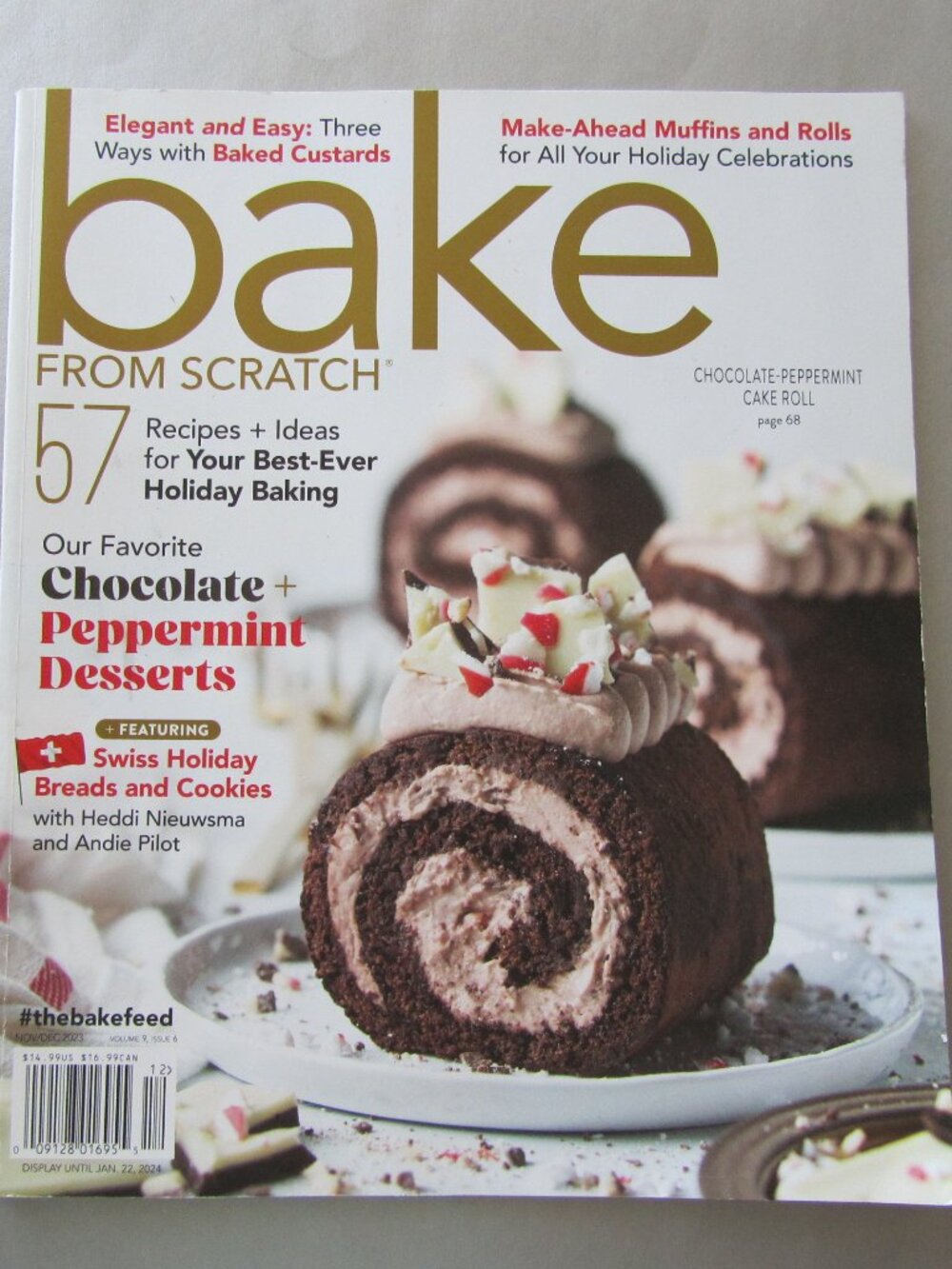 Bake From Scratch Magazine Holiday Favorite Recipes Nov/Dec 2023